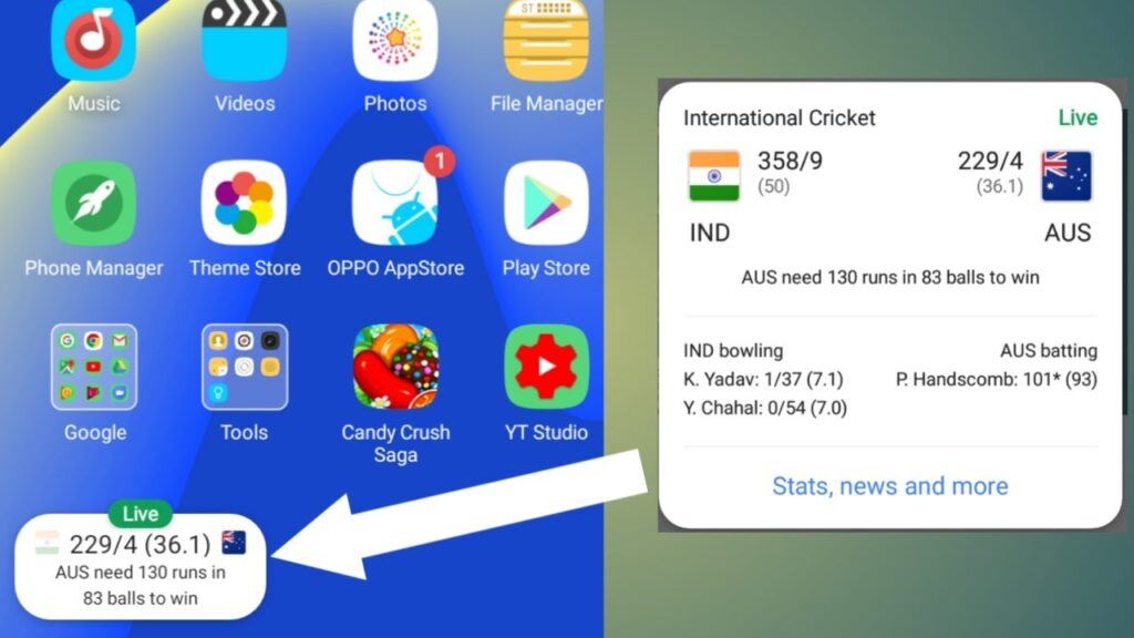 how-to-pin-live-score-on-your-android-homescreen